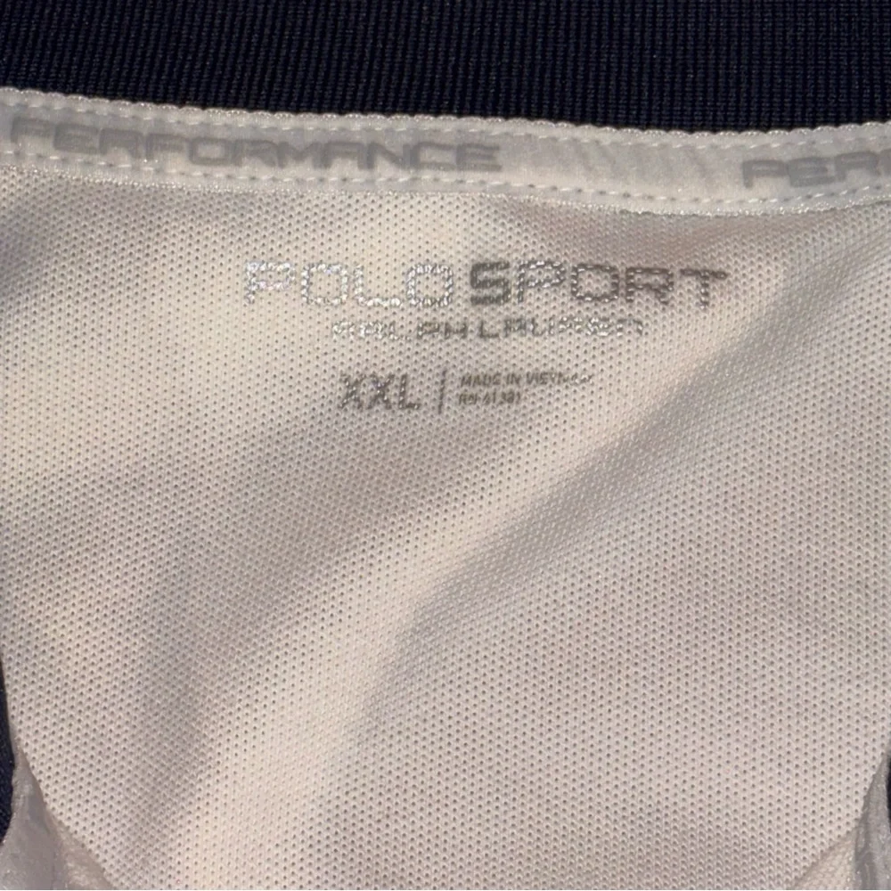Polo Sport Ralph Lauren Men's Full Zip Sz.XXL Jacket, White Lime Accents EUC - Picture 2 of 8